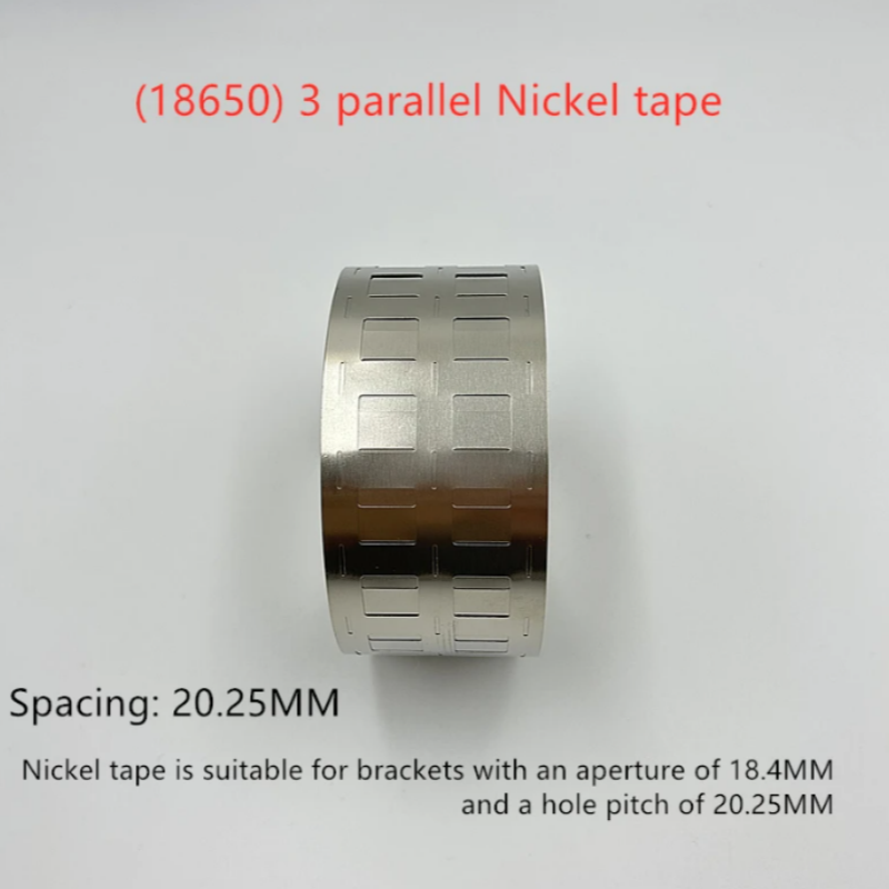 リチウム電池18650,スポット溶接,ニッケルベルト1m, 0.15*20.25mm, 2p,3p,4p,5p,6p,7p