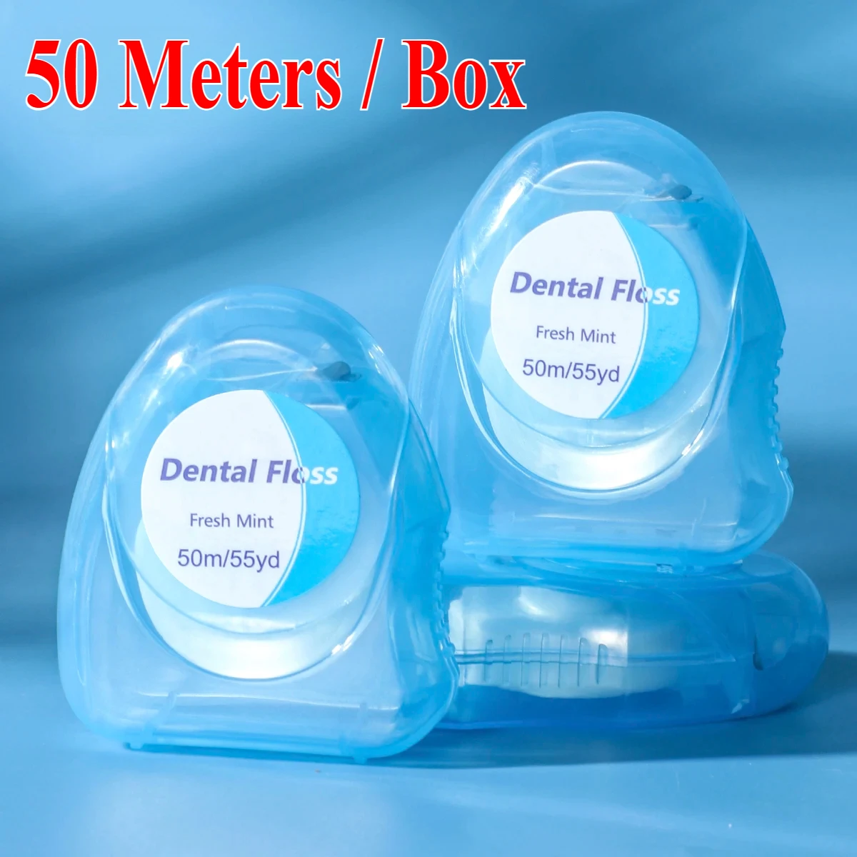 3 uds hilo Dental de menta ultraclean eliminación efectiva de placa, protección de dientes y encías resistente a triturar para áreas firmemente limpiadas