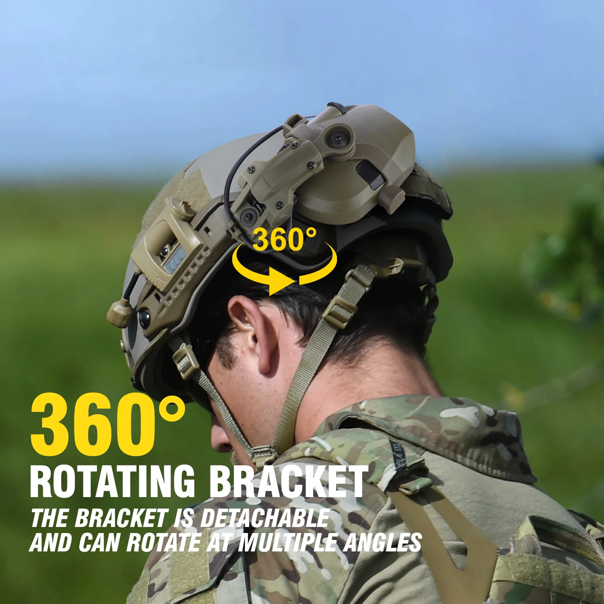 Cache-oreilles de tir électronique, tireurs de Protection auditive, écouteurs de Protection auditive de portée de pistolet de réduction de bruit NRR 23dB