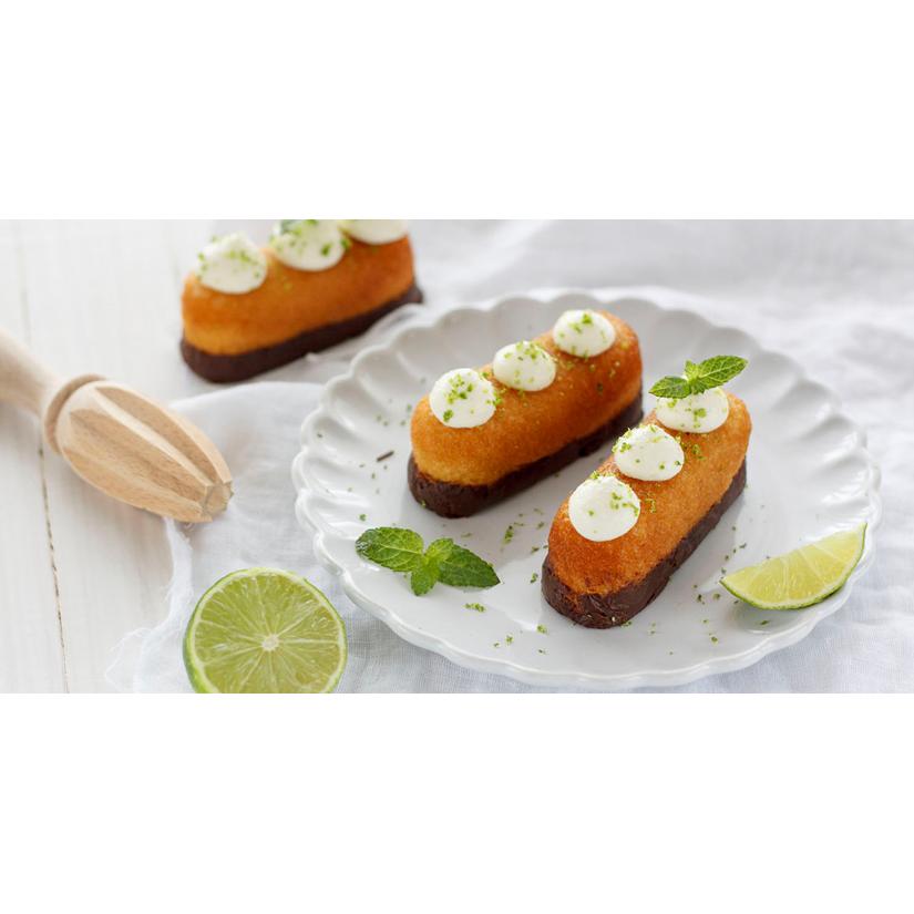 Dulcesol-Bolo Esponja Bêbado com Chocolate, 2,4kg Caixa, embalada individualmente