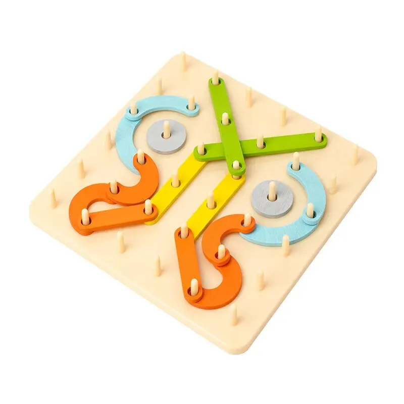 Bloques de construcción creativos Montessori de forma Variable, juguete de Educación Temprana, puzle para bebé