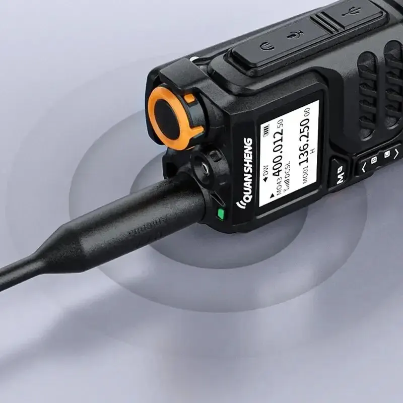Quansheng Walkie Talkie UV-K5 Long Range Air Dual-Band 2-Way Radio 5W High Power 1600mAh Portable 200 Channel Free TPYE-C Cable