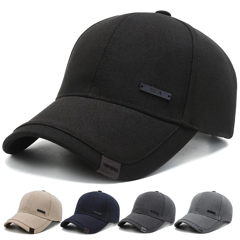 Gorras de béisbol unisex con etiqueta Hua, gorra de Hip Hop para primavera y otoño, sombreros casuales ajustables para exteriores, sombrero protector solar