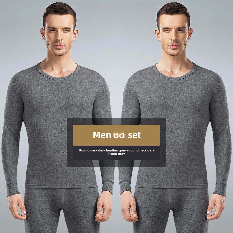Intimo termico invernale Mutande lunghe da uomo Mantieni caldi Top + Pantaloni Set Abiti spessi Comodi set di biancheria intima termica