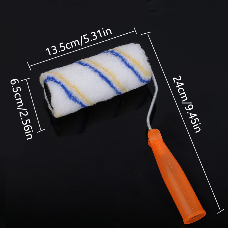 Farbrollerpinsel für die Haushaltsdekoration, Latex-Farbrollerpinsel für Wandwerkzeuge