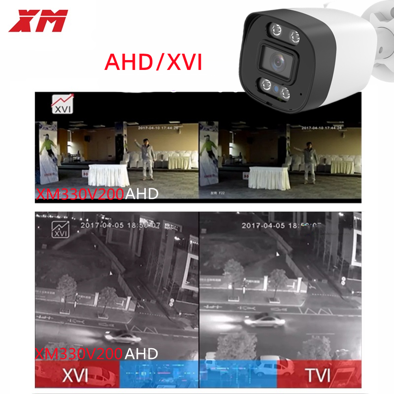 HD 2MP 5MP AHD XVI/CVI/TVI/CVBS cámara tipo bala de seguridad exterior interior resistente a la intemperie 4 Uds matriz de LED IR para sistema CCTV DVR
