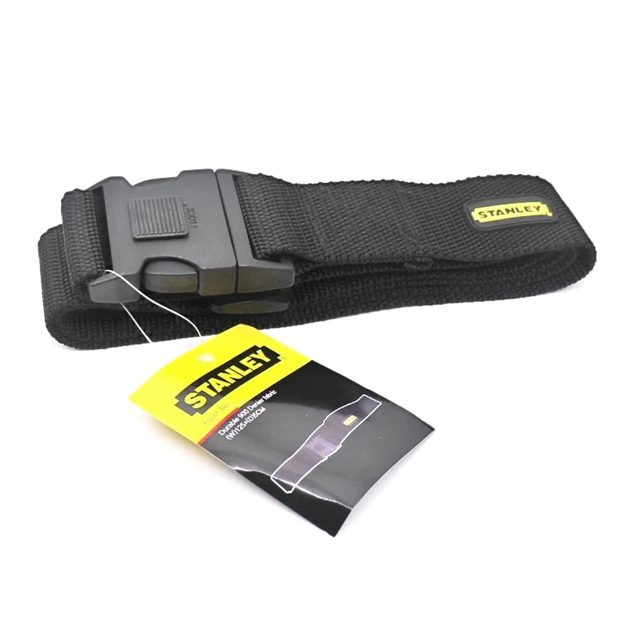 STANLEY 96-257-23 Mini Tool Pouch with 4 Pockets Tool Pouch Portable Waistpack Storage Bag Optional Belt Repair Storage Kit