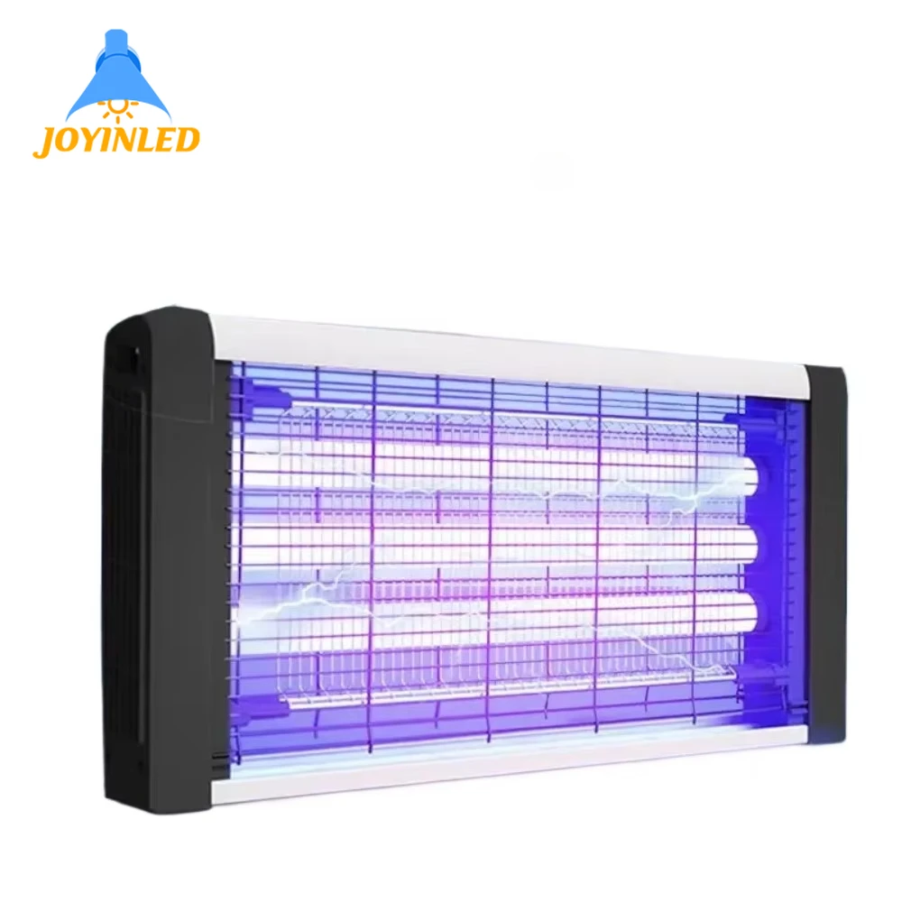 15/30/60W Efficient & Silent 3-Tube Electric Shock Mosquito Killer Lamp Indoor Household&Restaurant LED Mosquito Repellent Light
