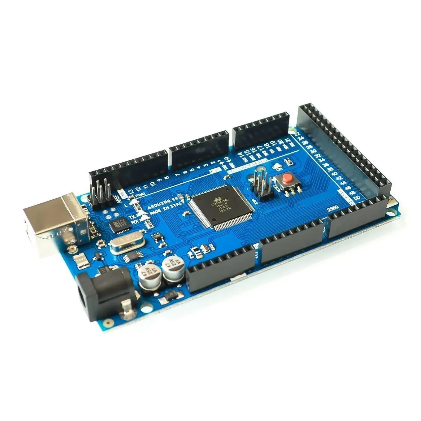 MEGA2560 MEGA 2560 R3 (ATmega2560-16AU CH340G) Placa de desarrollo USB AVR MEGA2560 PRO para placa de expansión Arduino Kit DIY