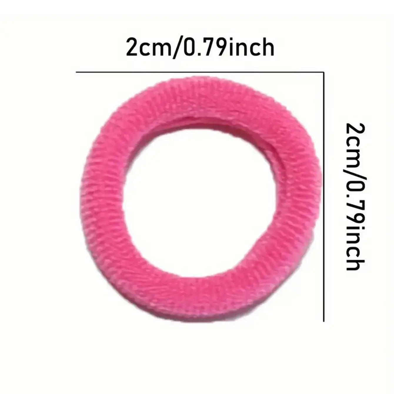 100/300/500 pezzi Ragazze Fasce elastiche colorate per capelli Coda di cavallo Tenere Cravatta per capelli Elastici Scrunchie Accessori per capelli Fasce per ragazze
