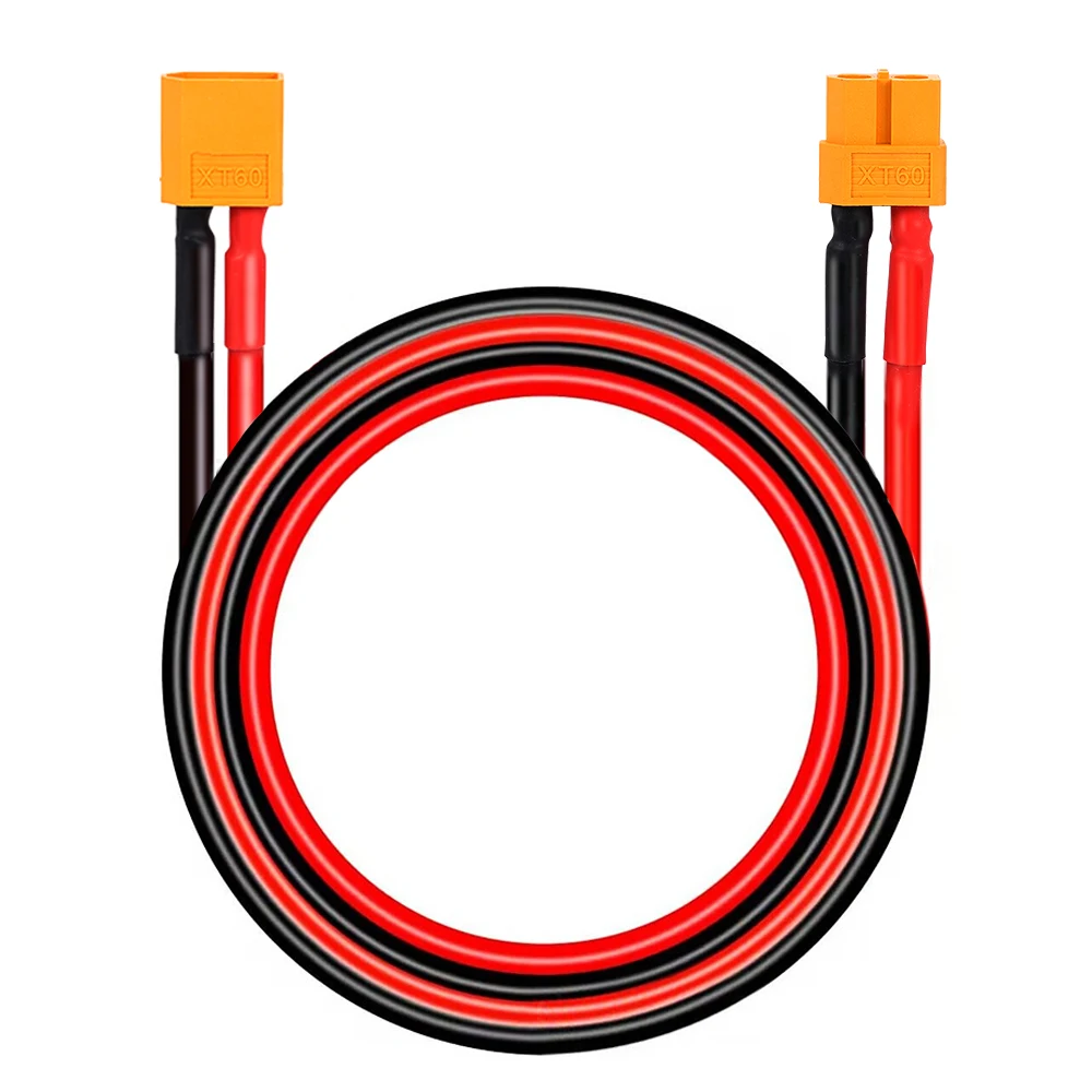 Xt60 12awg paralleler Batteriest ecker Stecker/Buchse Kabel Doppel verlängerung 40cm/60cm Silikon draht für RC-Batterie motor