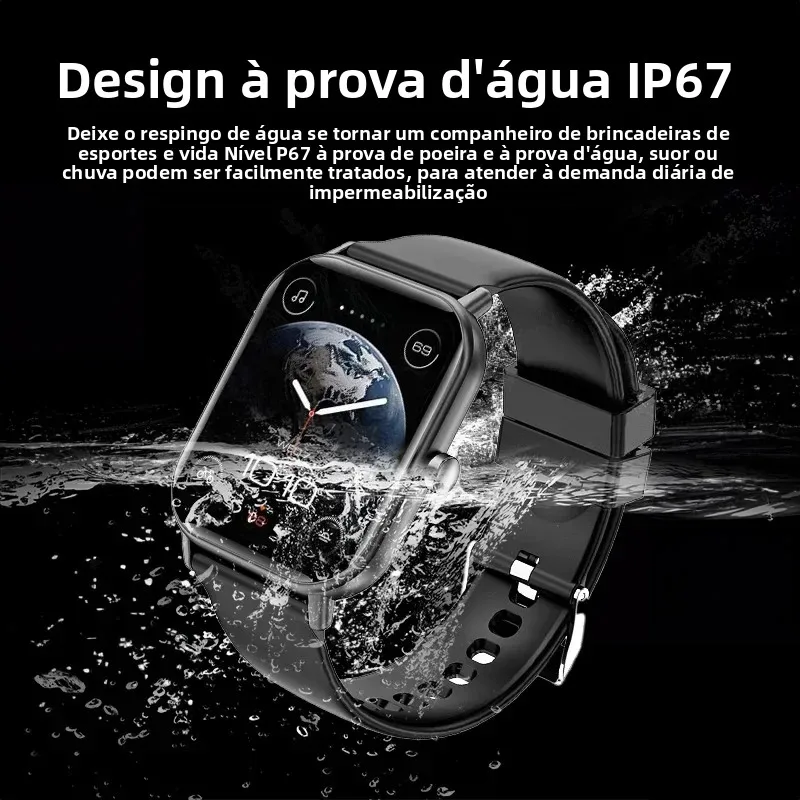 Crianças relógio esporte tela hd crianças relógio inteligente com pulseira de silicone à prova dwaterproof água relógio de pulso eletrônico para meninos meninas presente das crianças