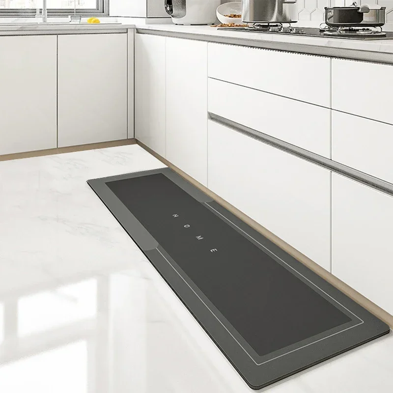 Semplice tappeto da cucina in Diatomite per l'ingresso del bagno tappeto assorbente antiscivolo resistente allo sporco
