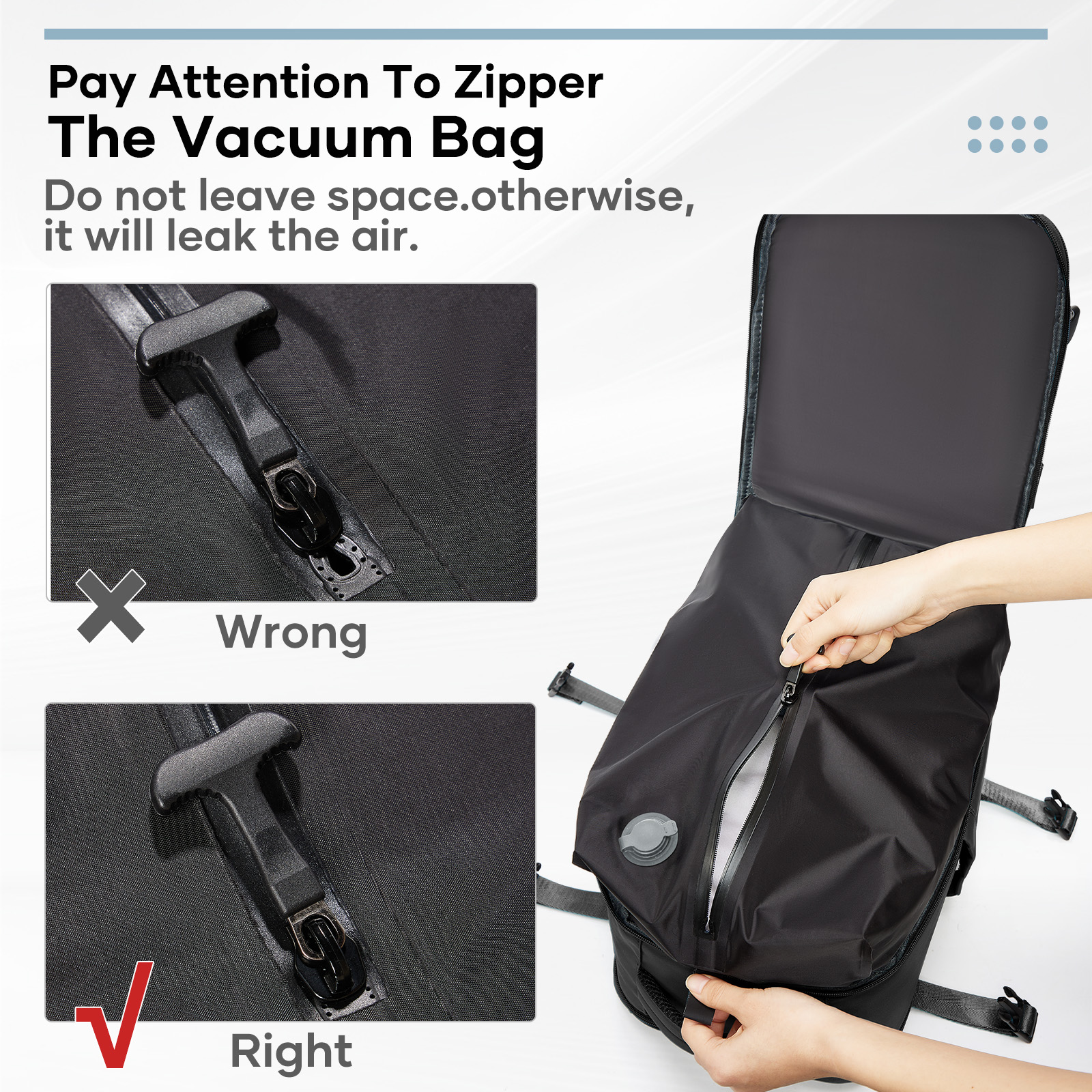 남성용 진공 압축 배낭 노트북 배낭 확장 하이킹 진공 여행 배낭, Ryanair 배낭, 40x20x25 캐빈 가방, 15.6 인치