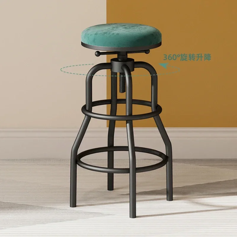 เก้าอี้ไม้ Chaise Design Minimalist อาหารเช้าสตูลสูงห้องครัวเก้าอี้บาร์ Waiting เก้าอี้หนัง Gamer กลางแจ้ง Nordic