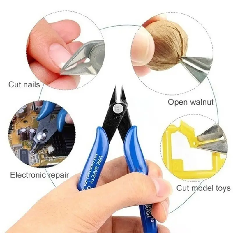 Aokin1PC 170คีมตัดอเนกประสงค์อิเล็กทรอนิกส์แบบ DIY, คีมตัดสายไฟเครื่องมือช่าง3D ชิ้นส่วนเครื่องพิมพ์