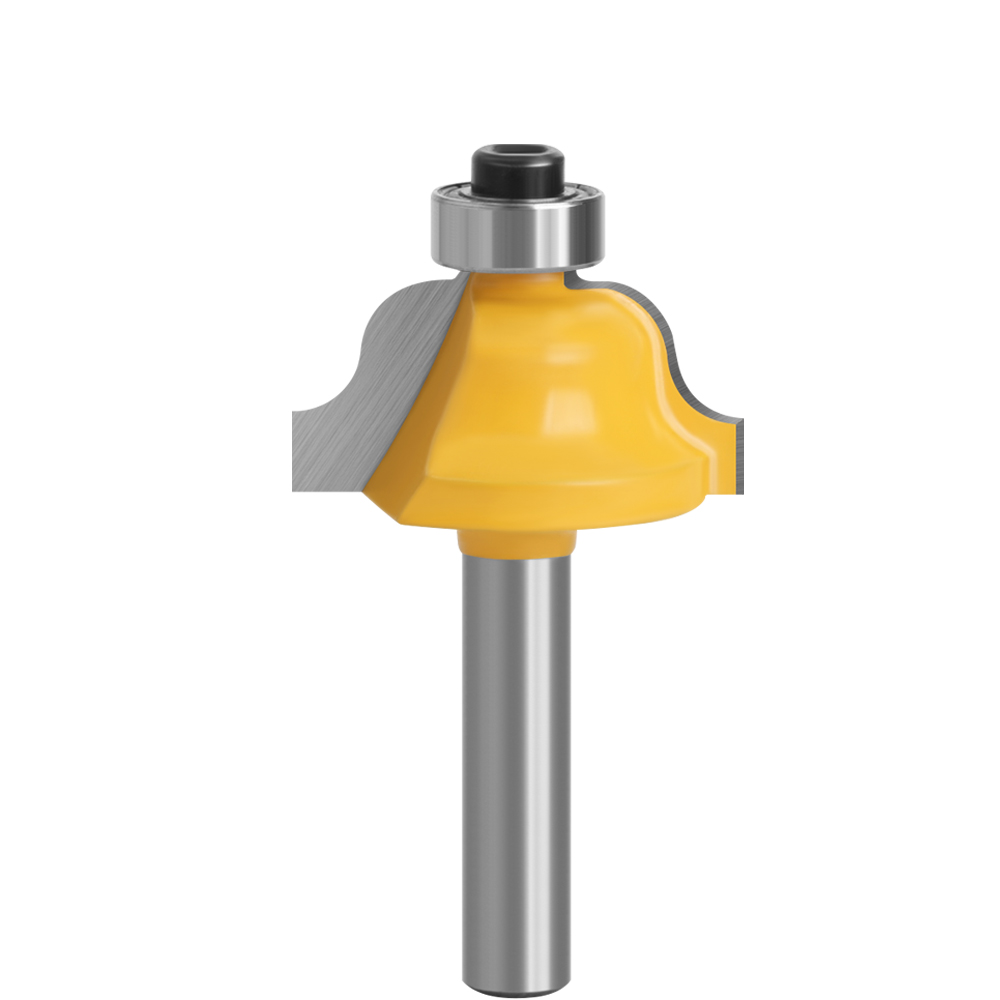 1pc 6mm Shank Router Bit Straight T Bit V Flush Trimming Cleaning Round Corner Cove Box Bits Milling Cutter For Wood MC06010