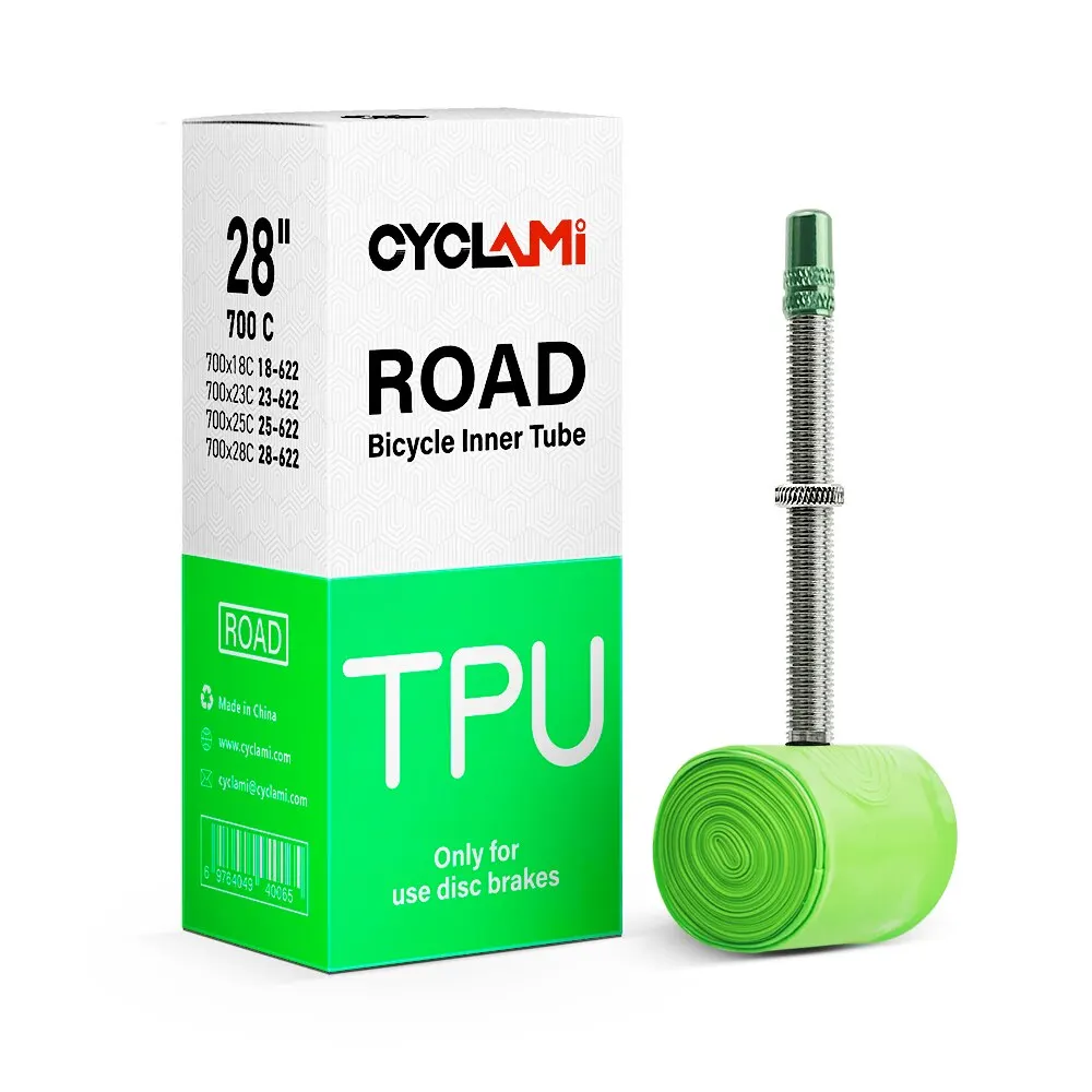 2 Stück ultraleichtes 26 Gramm TPU-Material Fahrrads ch lauch 700c 18 25 28c Rennrad Reifen Französisch Ventil super leichtes Radfahren