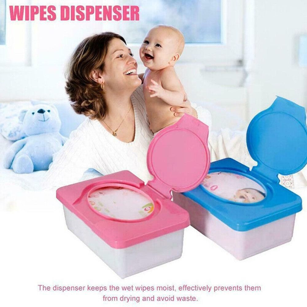 1PC Plastic Houder Container Servet Opslag Natte Tissue Box Thuis Tissue Paper Case Babydoekjes