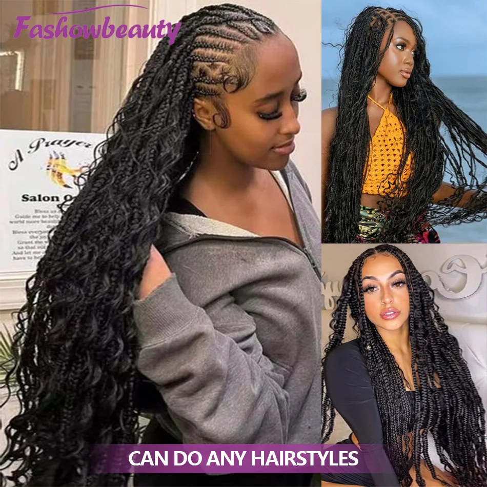 Deep Wave Bulk Hair para trançar, sem trama para trançar, Micro Faux Tranças, Tranças Boho, Molhado, 50g, 24 ", 26", 1Pc