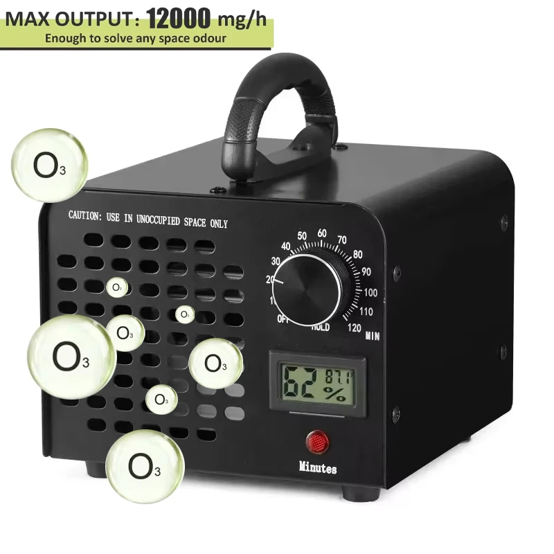 12g Ozone Machine Ozone Generator Air Purifier Remove FormaldehydeOdor Deodorize Home Kitchen Office Car Ozon Cleaner Ozonizador
