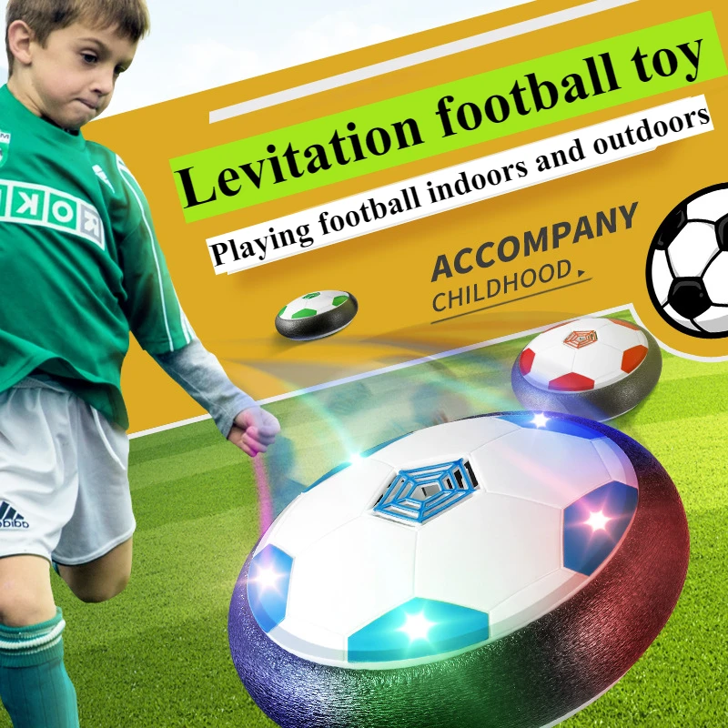 Juguete de fútbol de levitación, cojín de aire, balón de fútbol de espuma flotante, juguete para niños de 3 a 6 años, juguetes de fútbol suspendidos para levitar