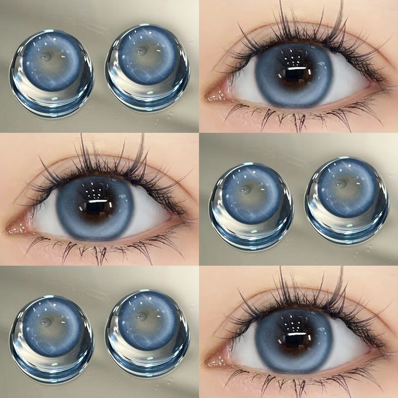 KSSEYE 1 par de lentes de contacto de Color para miopía para ojos moda alta calidad belleza pupila estudiante cosméticos de colores nuevo envío rápido