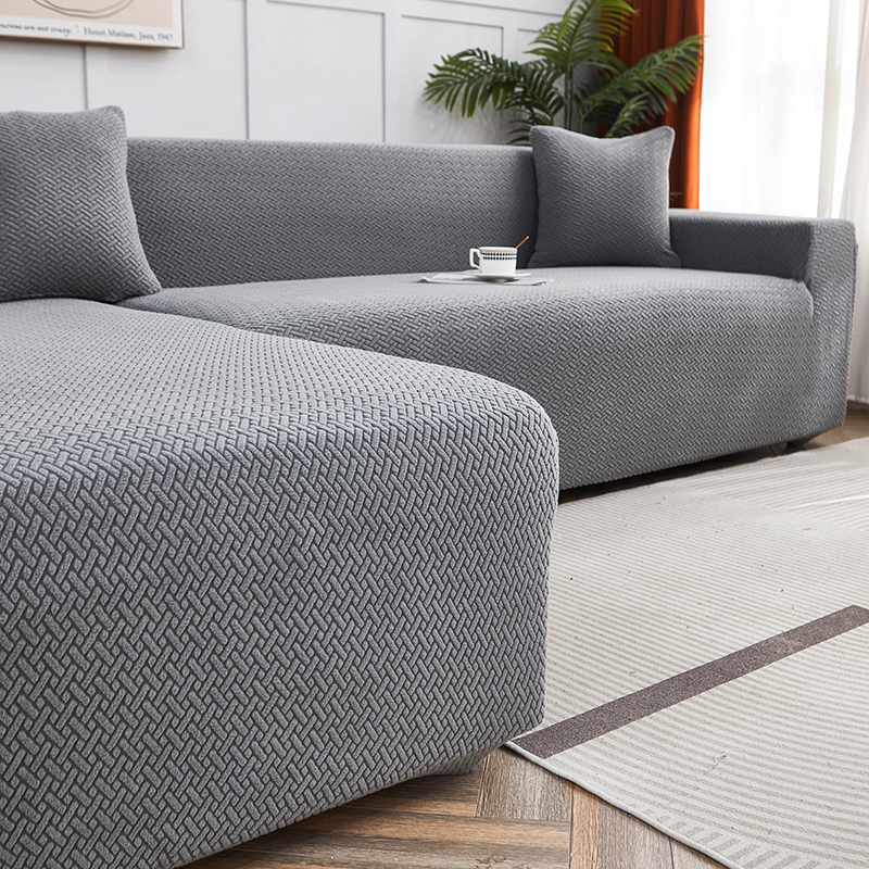 Funda de sofá Jacquard a prueba de polvo, Protector para sala de estar, funda lavable extraíble, 1 ud.