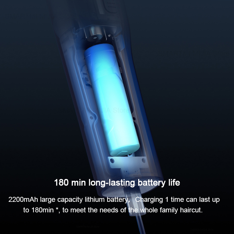 XIAOMI MIJIAผมTrimmerเครื่องIPX7 กันน้ําผมClipperมืออาชีพไร้สายไฟฟ้าตัดผมตัดผมTrimmersผู้ชาย