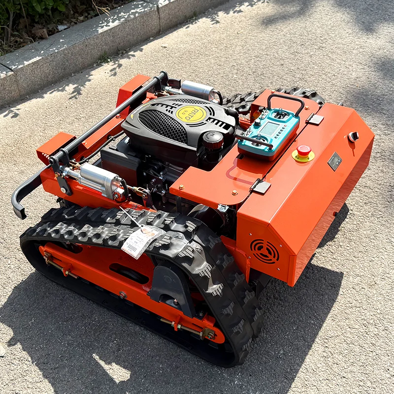 Maßgeschneidert, hergestellt in China, SPYDER Frontschlegel, 800 mm Diesel-Rasenmäher mit Fernbedienung