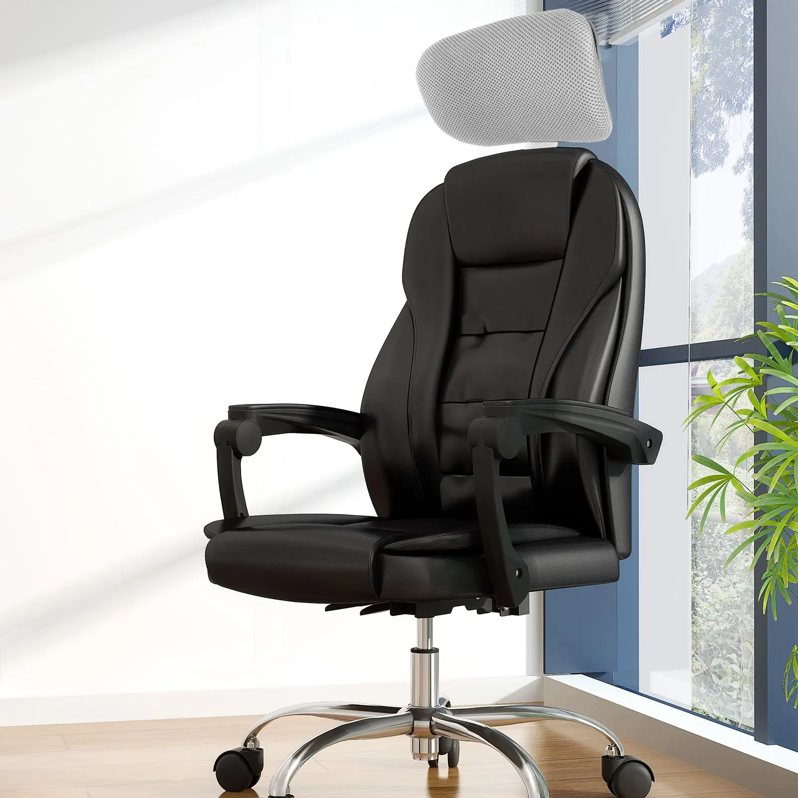Office Computer Chair Headrest Retrofit Adjustable Computer Chair Head Pillow Office Chair Headrest Attachment Chair Pillow 2025