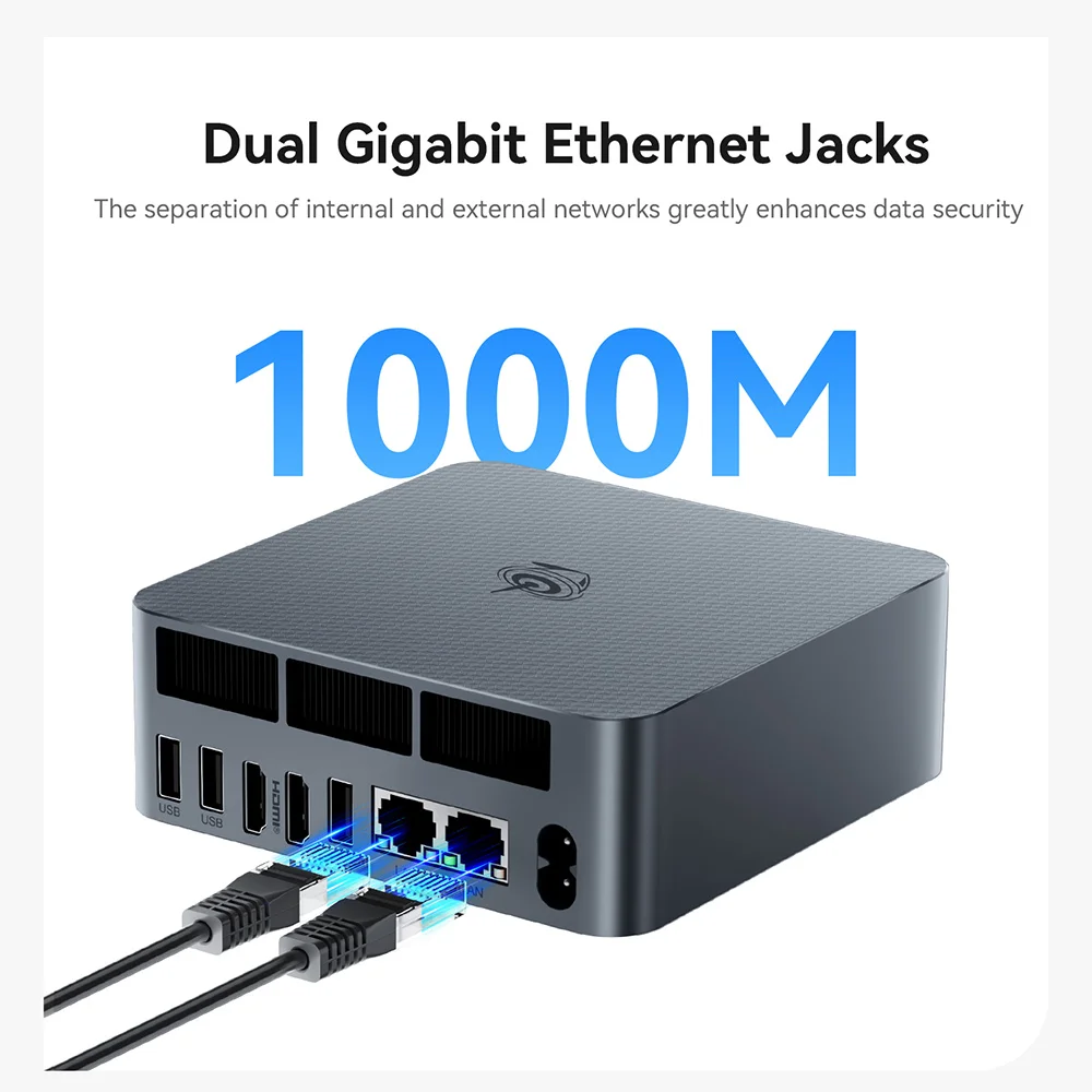 Beelink EQi12 Intel Core i3/i5/процессоры 1220P 12450H 12650H 1235U 16G 32G RAM 500G 1T SSD WiFi6 Настольный компьютер VS SEi12