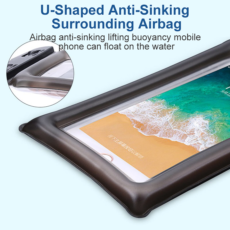 수영 방수 투명 휴대폰 가방, 아이폰 15, 14, 13 프로 맥스, 플로팅 에어백, 삼성 S24, S23, 샤오미 13t, 화웨이 p60, p30 프로