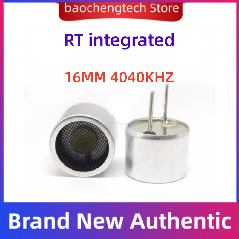 1 5 10PCS 16mm 10mm 40KHZ RT integrated waterproof Ultrasonic Sensors Integrated TransceiverT TCT40-16 Probe