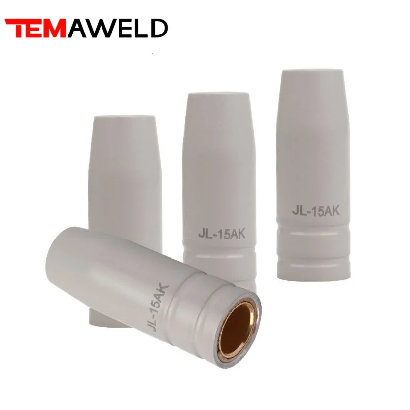 3Pcs/Set 15Ak New Coating Protection nozzle  0.8/1.0/1.2mm MIG Torch Gas Nozzle Tip Holder of 15AK MIG MAG Welding Torch