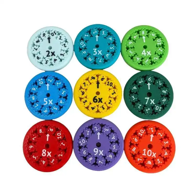 Math Fidget Spinners Math Fidget Spinners Tables de Multiplication mathématiques pour enfants jouets éducatifs fournitures de classe enseignement