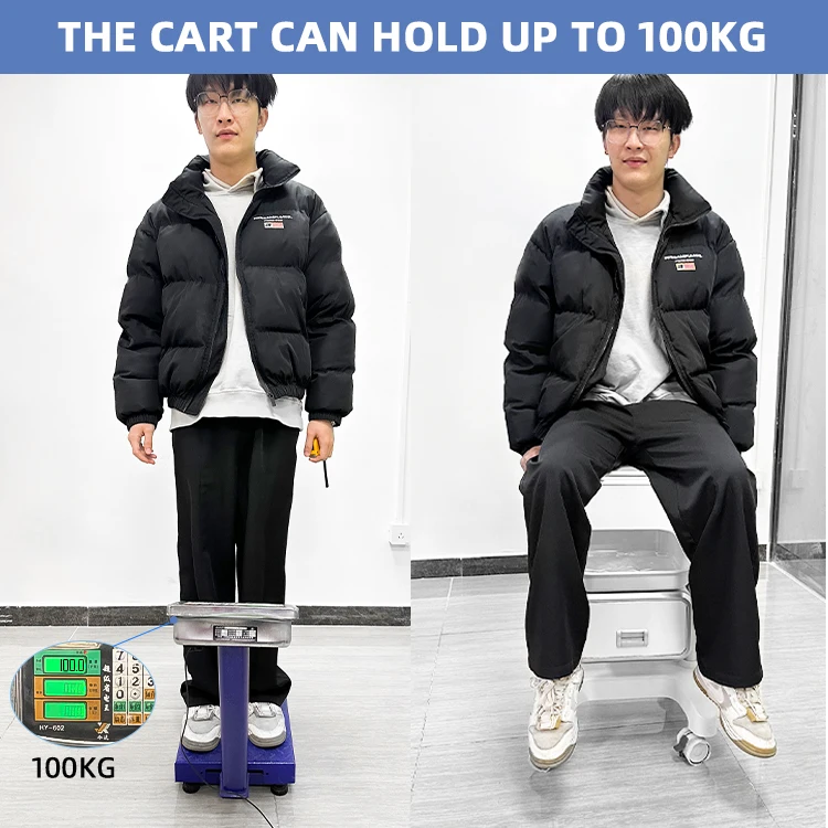 Carro de salón Carro de máquina de belleza Carro de barbería Carro de salón de belleza