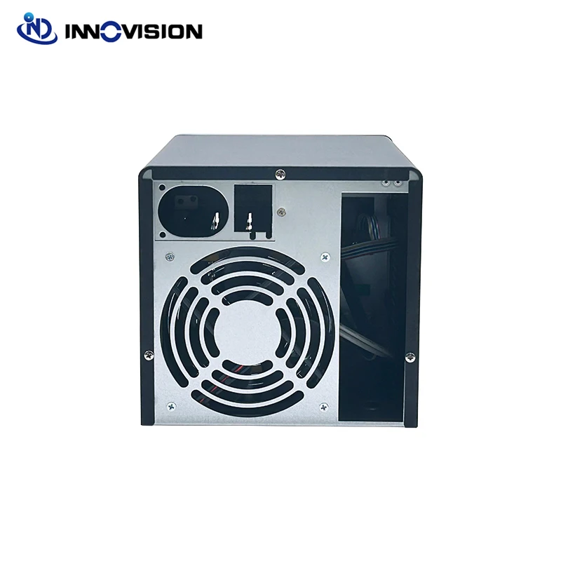 High Quality New Tooless Screwless Hard Drive Enclosure 4 HDD Bays Nas Storage Server Case Support Install PCIE Card