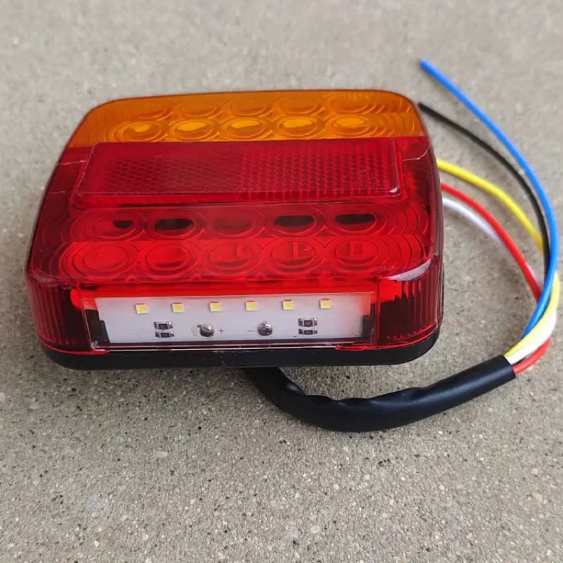 12 V Achterlicht Richtingaanwijzer 26 LED Achterlicht Auto Kentekenverlichting Achter Reverse Brake Stop Lamp Trailer vrachtwagen Caravan