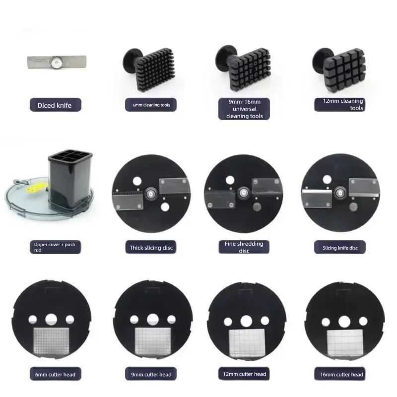 HomeWise K8600 Vegetable Cutter Blade Accessories for Electric Vegetable Cube Cutting Machine Fruit Slicer Cutting Strip Dice