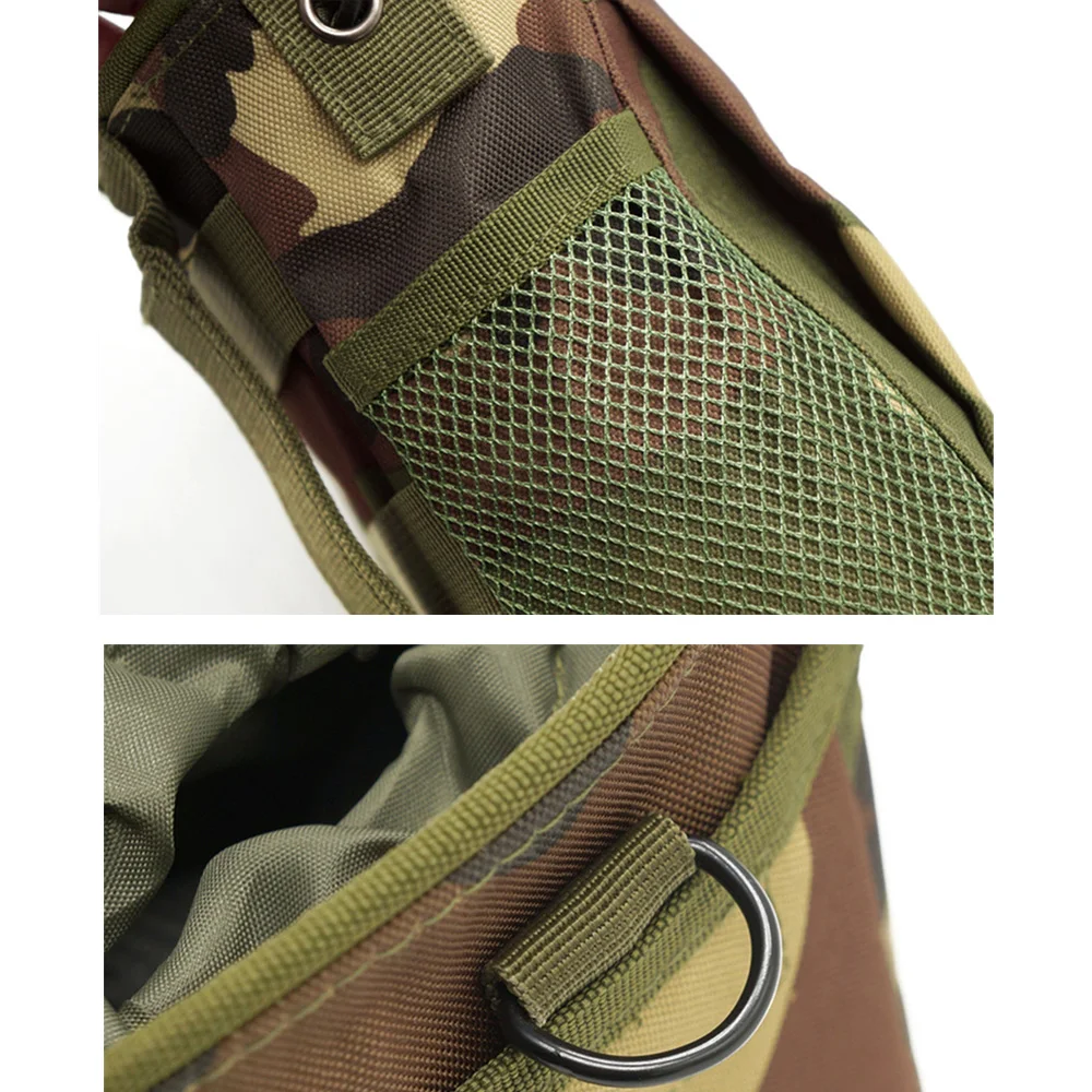 Neue Outdoor-Jagd-MOLLE-Dump-Tasche – 3–5 l 600D Nylon-Tarnung, Munition, Hüfttasche und Recycling-Tasche