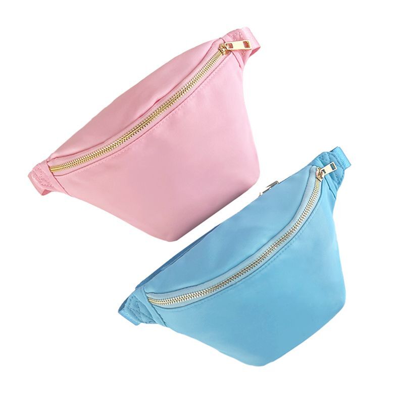 Functioneel heuptasje Halve maan heuptassen Waterdichte Oxford stoffen hardloopriemtas Mode damesborsttassen