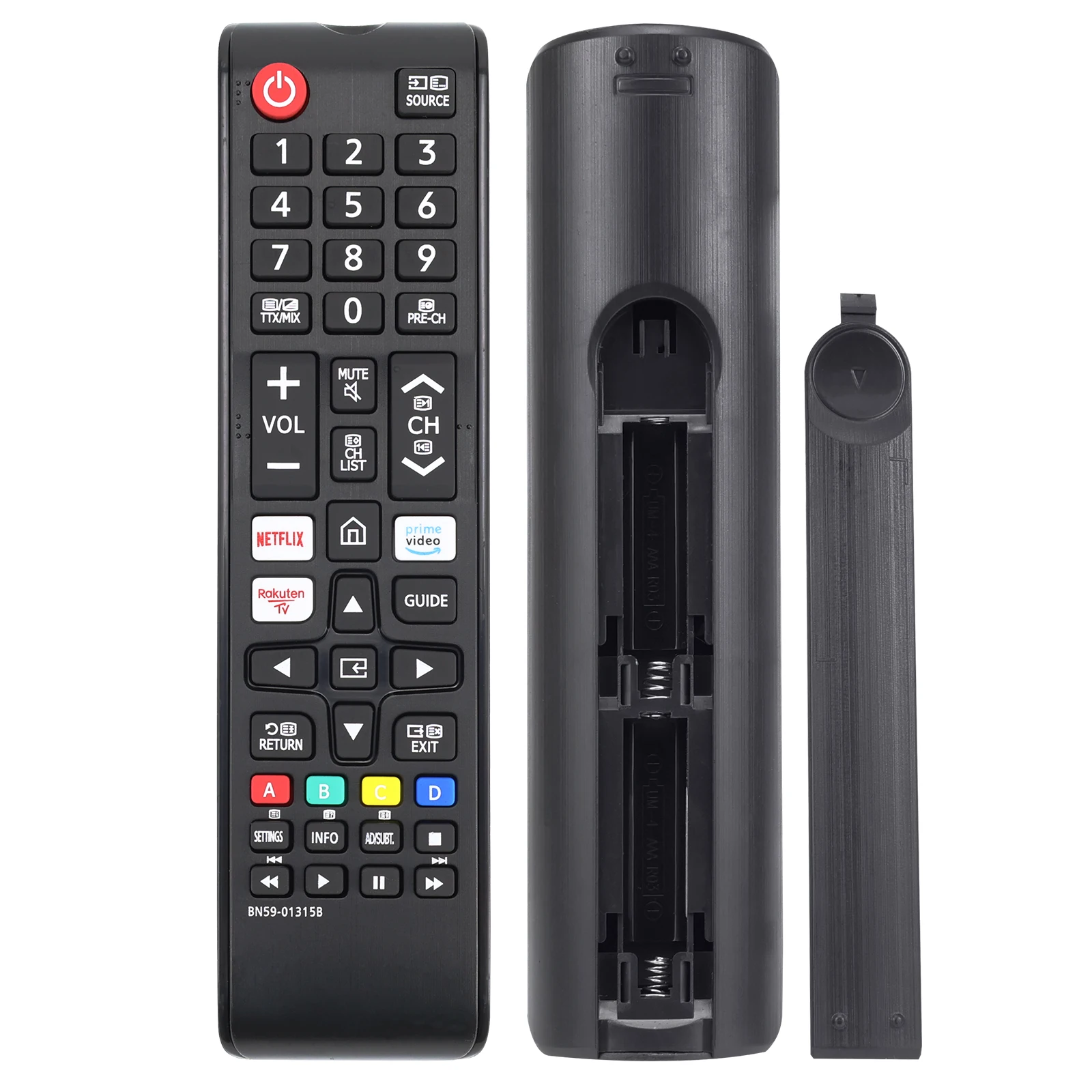 Nouvelle télécommande universelle pour toutes les téléviseurs Samsung, remplacement compatible pour toutes les téléviseurs intelligents Samsung, LED, LCD, HDTV, 3D, série TV