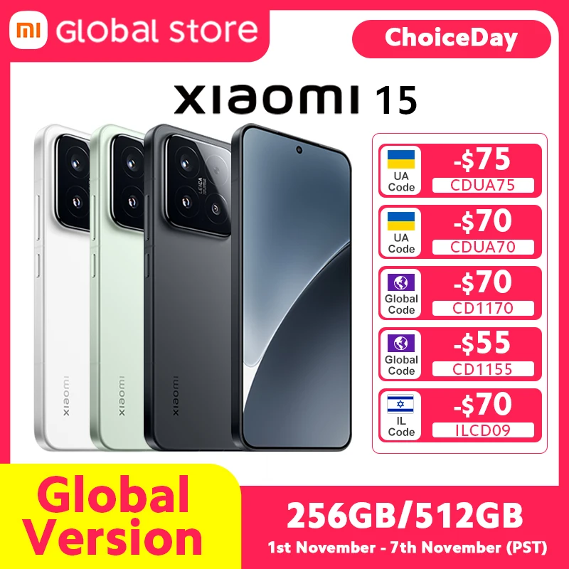Смартфон FR Warehouse Xiaomi 15, глобальная версия, 12 ГБ ОЗУ, 256 ГБ/512 ГБ ПЗУ, 6,36 дюйма, AMOLED, 120 Гц, Snapdragon ®   8-элитная камера Leica
