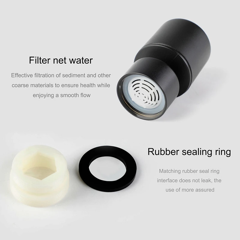 หัวฉีดก๊อกน้ําอ่างล้างหน้าทองเหลืองใหม่ 2 โหมด 360 °   Rotary Splashback Faucet Aerator อ่างล้างจานแรงดันก๊อกน้ํา Aerator Bubbler