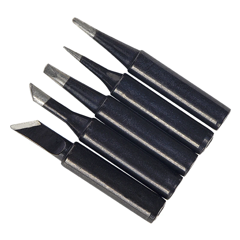 5 Cái/lốc Hàn Đầu 900M Đen Bạc Đồng Mỏ Hàn Chì Đầu Mỏ Hàn Đầu Univers 908 S 908 Hàn Dụng Cụ