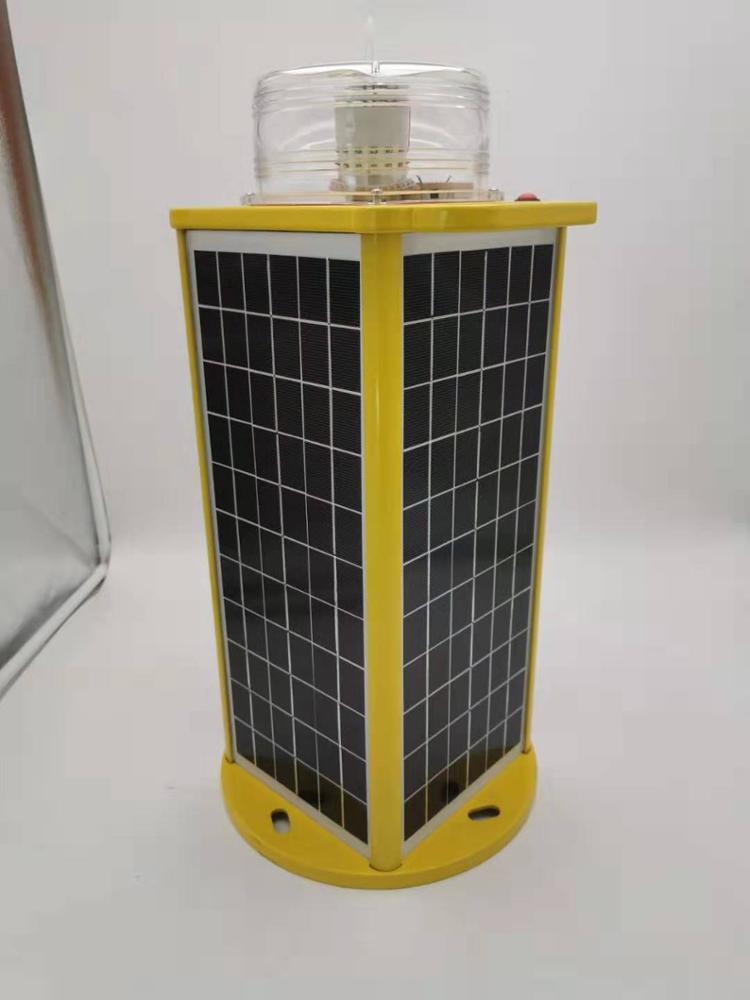 โคมไฟนำทางแบตเตอรี่ Li-ion 5-7nm ทุ่นไฟพลังงานแสงอาทิตย์