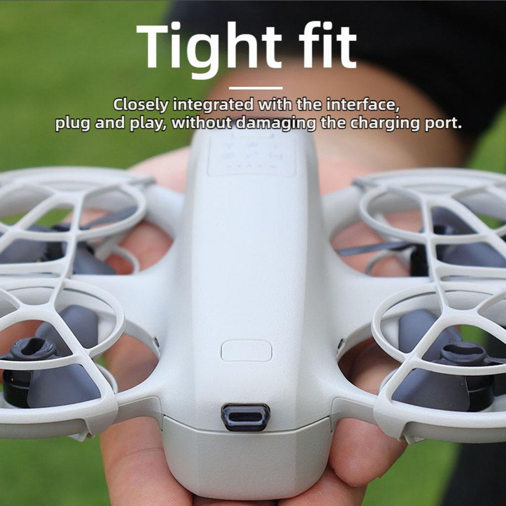 DJI Neo Battery Port Dust Plug com cordão, Handheld Drone, Porta de carregamento de silicone, Tampa de proteção contra umidade, Acessórios