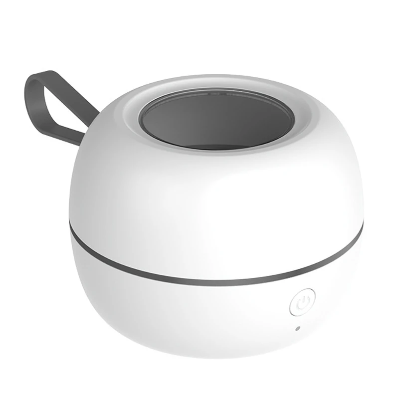 Tragbare Nippel-Sterilisator-Halter-Aufbewahrungsbox, UVC-Licht, Schnuller, Desinfektionsmittel, Reinigungsbox, USB C, wiederaufladbar, für Eltern, Babys