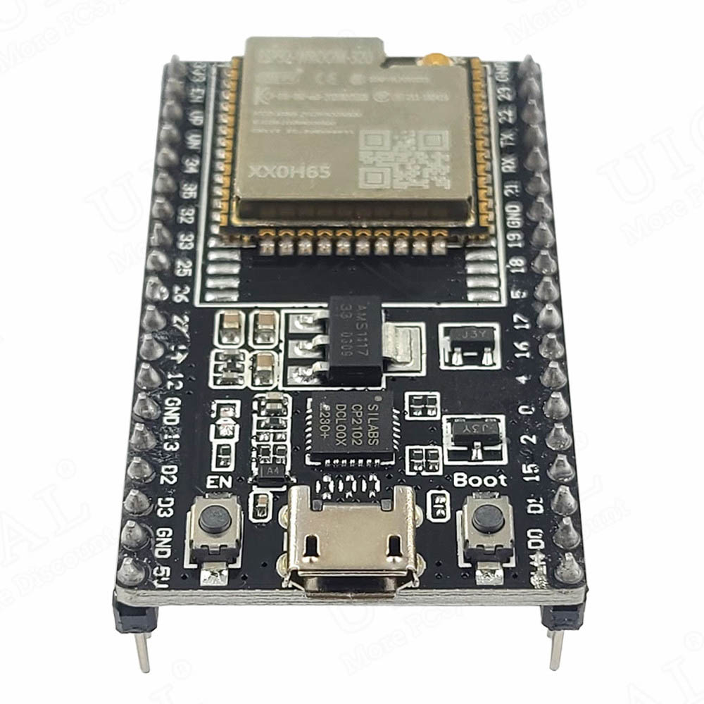 Плата разработки ESP32 DevKitC с портом IPEX USB Micro Type-C 38PIN ESP32 CP2102 ESP32-32U Wi-Fi модуль